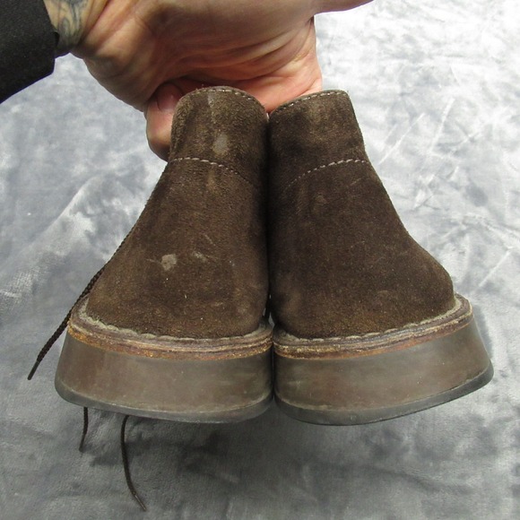 PEAL & CO Suede Chukka Boots Mens 11 D Casual Italian Leather‎ Shoes Formal Heel main image 11